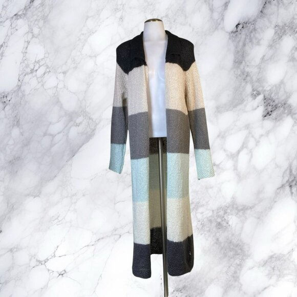 Free People Over the Rainbow Wool Blend Duster Cardi - Picture 2 of 12